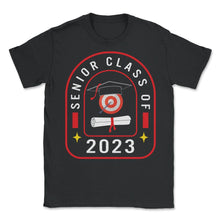 Load image into Gallery viewer, Class Of 2023 Senior Archery Graduation Gift T Shirt - Unisex T-Shirt - Black