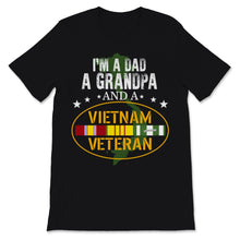 Load image into Gallery viewer, I'm Dad Grandpa And Vietnam Veteran USA Flag Veteran's Day Gift For