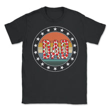 Load image into Gallery viewer, Strawberry Dad Shirt, Dad Strawberry Fruit Lover Tee Funny New Dad - Unisex T-Shirt - Black