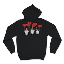 Load image into Gallery viewer, Three Gnomes Valentine's Day Love Heart Balloons Leopard Pattern