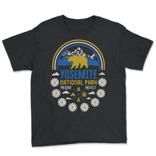 Load image into Gallery viewer, Yosemite National Park, Since 1890 National Park Preserve Protect, - Youth Tee - Black