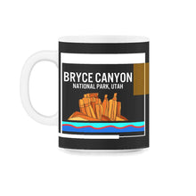 Load image into Gallery viewer, Bryce Canyon National Park Shirt, Southwest Utah ESTD 1928 Tee, Rock - 11oz Mug - Black on White