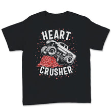 Load image into Gallery viewer, Heart Crusher Valentines Day Truck Lover Cute Boyfriend Driver Love