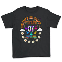 Load image into Gallery viewer, Occupational Therapy Shirt, Building Skills For Better Life, - Youth Tee - Black