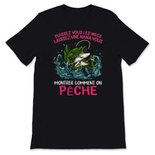 Load image into Gallery viewer, Tee shirt Pêche Femme Pecheur Nana Pecheuse Amusant cadeau fan