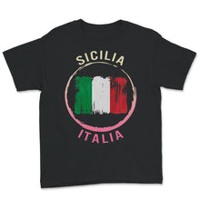 Load image into Gallery viewer, Sicilia Italia Shirt, Italy Italian Region Tee, Sicilia Italy Italian