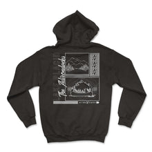 Load image into Gallery viewer, Adirondack Mountains Skis Shirt, Lake Placid The Adirondack Vintage - Hoodie - Black