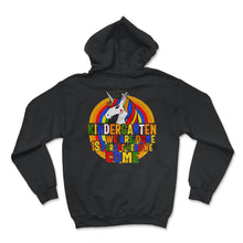 Load image into Gallery viewer, Kindergarten Shirt, Kindergarten We Are Done, 1st Grade Gift, Kinder - Hoodie - Black