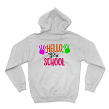 Load image into Gallery viewer, Hello Preschool Student Educator Colorful Hands Back To School Gift