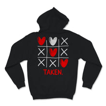 Load image into Gallery viewer, In Love And Taken Shirt Heart Funny Tic Tac Toe Game Engaged Couple