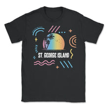 Load image into Gallery viewer, St George Island Florida Vacation Family - Unisex T-Shirt - Black
