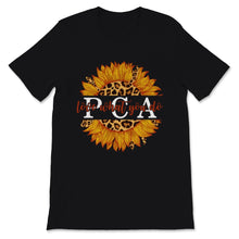 Load image into Gallery viewer, PCA Love What You Do Sunflower Leopard Trendy Print Patient Care