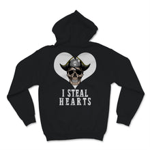 Load image into Gallery viewer, I Steal Hearts Valentine's Day Red Shirt Love Pirate Skull Scary Gift