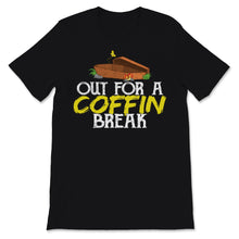 Load image into Gallery viewer, Out for a Coffin Break Pun Caffeine Coffee Ghost Halloween Costume