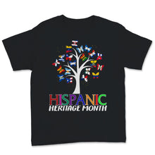 Load image into Gallery viewer, National Hispanic Heritage Month Butterflies Family Tree Roots Latino