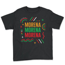 Load image into Gallery viewer, Mexicana Shirt, Morena Women Gift For Mother's Day Mexico Tee, - Youth Tee - Black