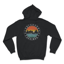 Load image into Gallery viewer, Colorado Springs Flag Shirt, Colorado Springs Mountain Gift, Colorado