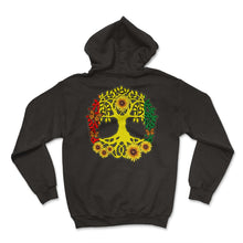 Load image into Gallery viewer, Juneteenth Shirt, Tree Life Juneteenth Cool Tee, Black Lives Matter - Hoodie - Black