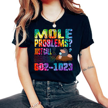 Load image into Gallery viewer, Mole Day Mole Problems Just Call Avogadro's Number 602 1023 October - Unisex T-Shirt - Black
