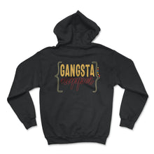 Load image into Gallery viewer, Napping Shirt, Gangsta Napper, Funny Napping Lover Lazy Tee, Nap - Hoodie - Black
