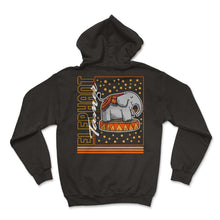 Load image into Gallery viewer, Circus Shirt, Elephant Tamer Cute Tee, Elephant Lover Circus Staff - Hoodie - Black