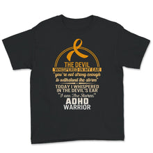 Load image into Gallery viewer, ADHD Warrior, I Am The Storm, Mental Health Tee, Attention Deficit