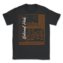 Load image into Gallery viewer, Joshua Tree National Park Shirt, Retro Park Vintage Hiking Gift, - Unisex T-Shirt - Black
