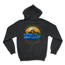 Load image into Gallery viewer, Sunnyvale Trailer National Park Shirt, Mountain Vintage Retro - Hoodie - Black