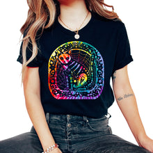 Load image into Gallery viewer, Dia De Los Muertos Shirt, Cat Sugar Skull Tee, Dead Cat Lover Animal - Unisex T-Shirt - Black