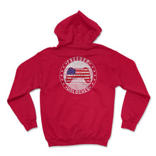 Load image into Gallery viewer, 4th Of July Shirt, Freedom Unlocked Controller Flag Funny - Hoodie - Red