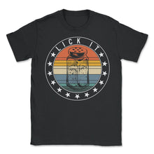 Load image into Gallery viewer, Cinco De Mayo Shirt, Lick It Salt Funny Drinking Team Party Tee, Down - Unisex T-Shirt - Black