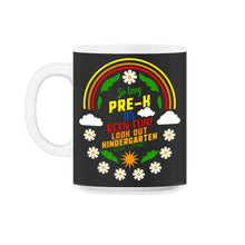 Load image into Gallery viewer, Kindergarten Shirt, So long Pre-K Look Out Kindergarten, Teacher - 11oz Mug - Black on White