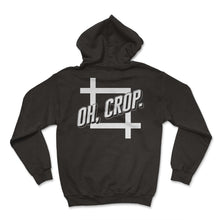 Load image into Gallery viewer, Graphic Designer Shirt, Oh Crop Cropping Tool Tee, Funny Photoshop - Hoodie - Black
