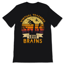 Load image into Gallery viewer, Halloween Costume For Virtual Teachers Love Brains Back To School