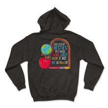 Load image into Gallery viewer, School Secretary Besties Funny Shirt, Back To School Office - Hoodie - Black