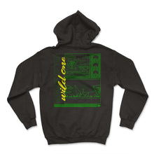 Load image into Gallery viewer, Memaw Shirt, Memaw Of The Wild One Zoo Trip Tee, Safari Jungle Animal - Hoodie - Black
