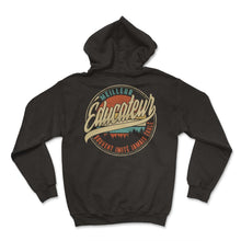 Load image into Gallery viewer, Meilleur Éducateur Souvent Imité Jamais Égalé Humour T Shirt copy - Hoodie - Black