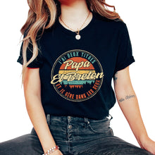Load image into Gallery viewer, J'ai Deux Titres Papa Et Breton Et Je Gère Dans Les Deux Humour T - Unisex T-Shirt - Black