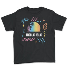 Load image into Gallery viewer, Belle Isle Florida Vacation Family - Youth Tee - Black