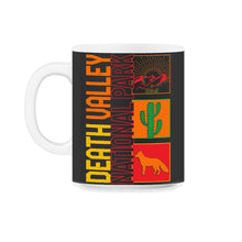 Load image into Gallery viewer, Death Valley National Park Shirt, Desert Valley Eastern California - 11oz Mug - Black on White