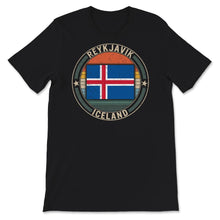 Load image into Gallery viewer, Iceland Shirt, Reykjavik Iceland, Vintage Reykjavik Iceland Souvenir