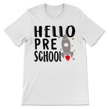 Load image into Gallery viewer, Hello Preschool Student Educator Rocket Space Back To School Gift For