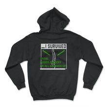 Load image into Gallery viewer, Scoliosis Awareness Shirt, I Survived Spinal Fusion Surgery Funny, - Hoodie - Black
