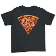 Load image into Gallery viewer, Pizza Peace Gun Violence Awareness - Youth Tee - Black
