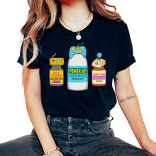 Load image into Gallery viewer, Nurse Shirt, Power Up High Score Game Over Game Controller Tee, - Unisex T-Shirt - Black
