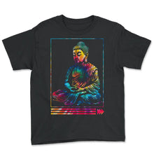 Load image into Gallery viewer, Buddha Tie Dye Vintage Shirt, Buddha Lover Gift Tee, Meditation Yoga
