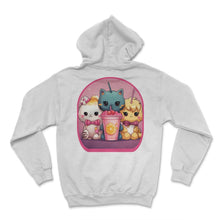 Load image into Gallery viewer, Sailor Moon Inspired Animals Anime Cute Boba Tea Gaming Controller - Hoodie - White
