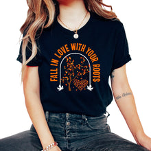 Load image into Gallery viewer, Heritage Shirt, Fall In Love With Your Roots Tee, Classic Vintage
