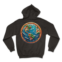 Load image into Gallery viewer, Pizza Planet Earth - Hoodie - Black
