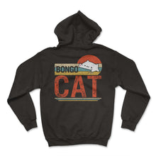 Load image into Gallery viewer, Cat Shirt, Bongo Cat Vintage Retro Tee, Cute Bongo Cat Meme Lover
